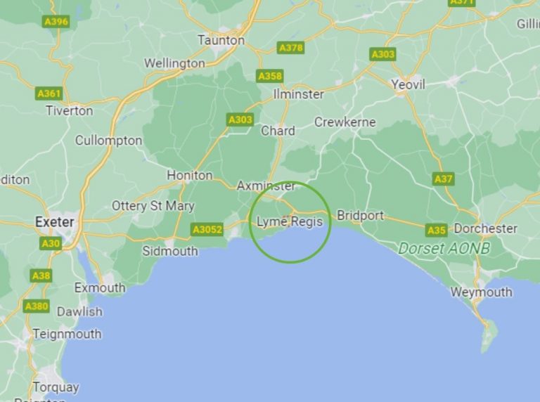 Little Green Change's South-West England location