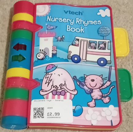 Nursery rhymes book