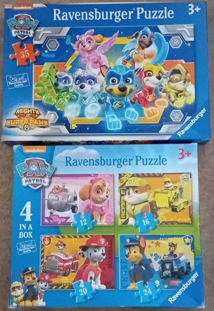 Paw Patrol puzzles