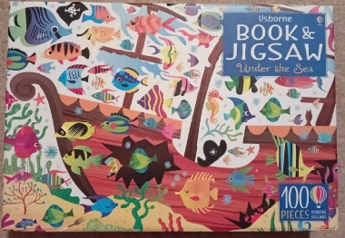 Book and jigsaw