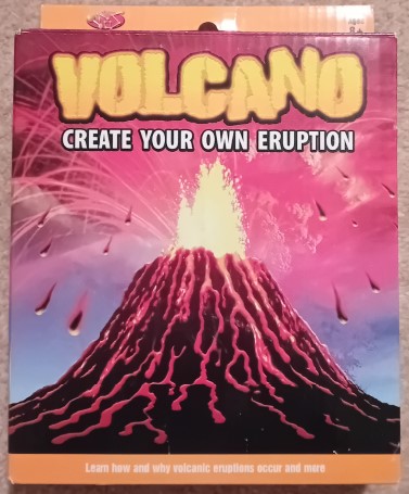 Volcano eruption set
