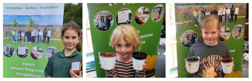 Little Green Change Grow Your Greens planting activities in Axminster and Uplyme, 2024