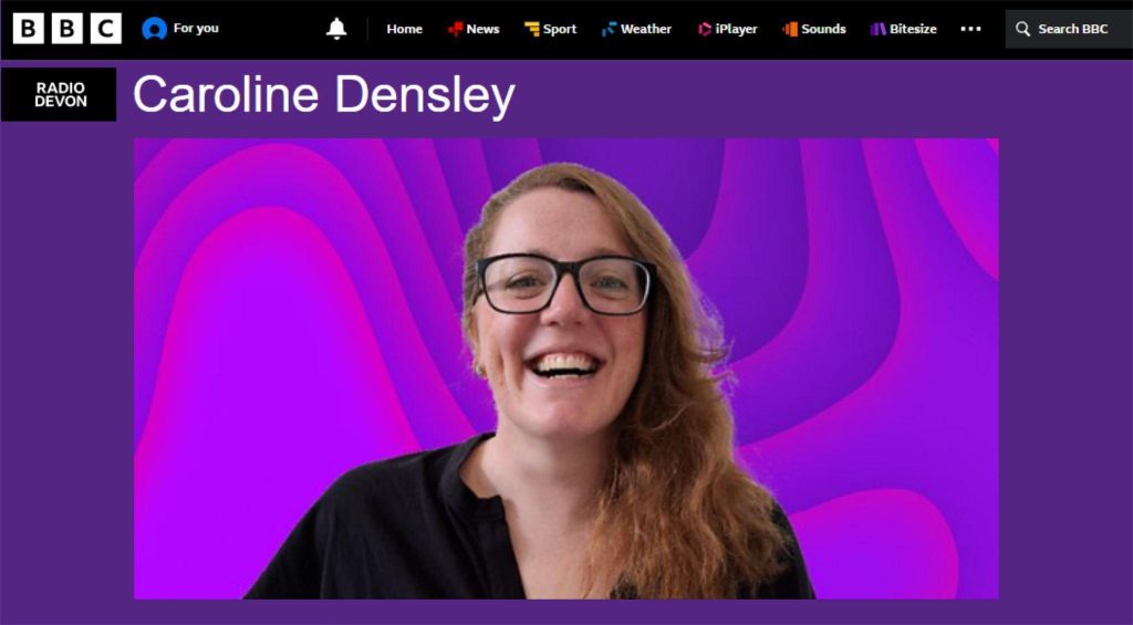 BBC Radio Devon Caroline Densley