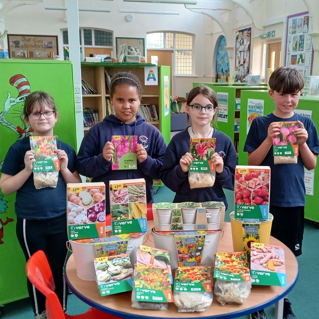 Manor Court Community Primary School planting
