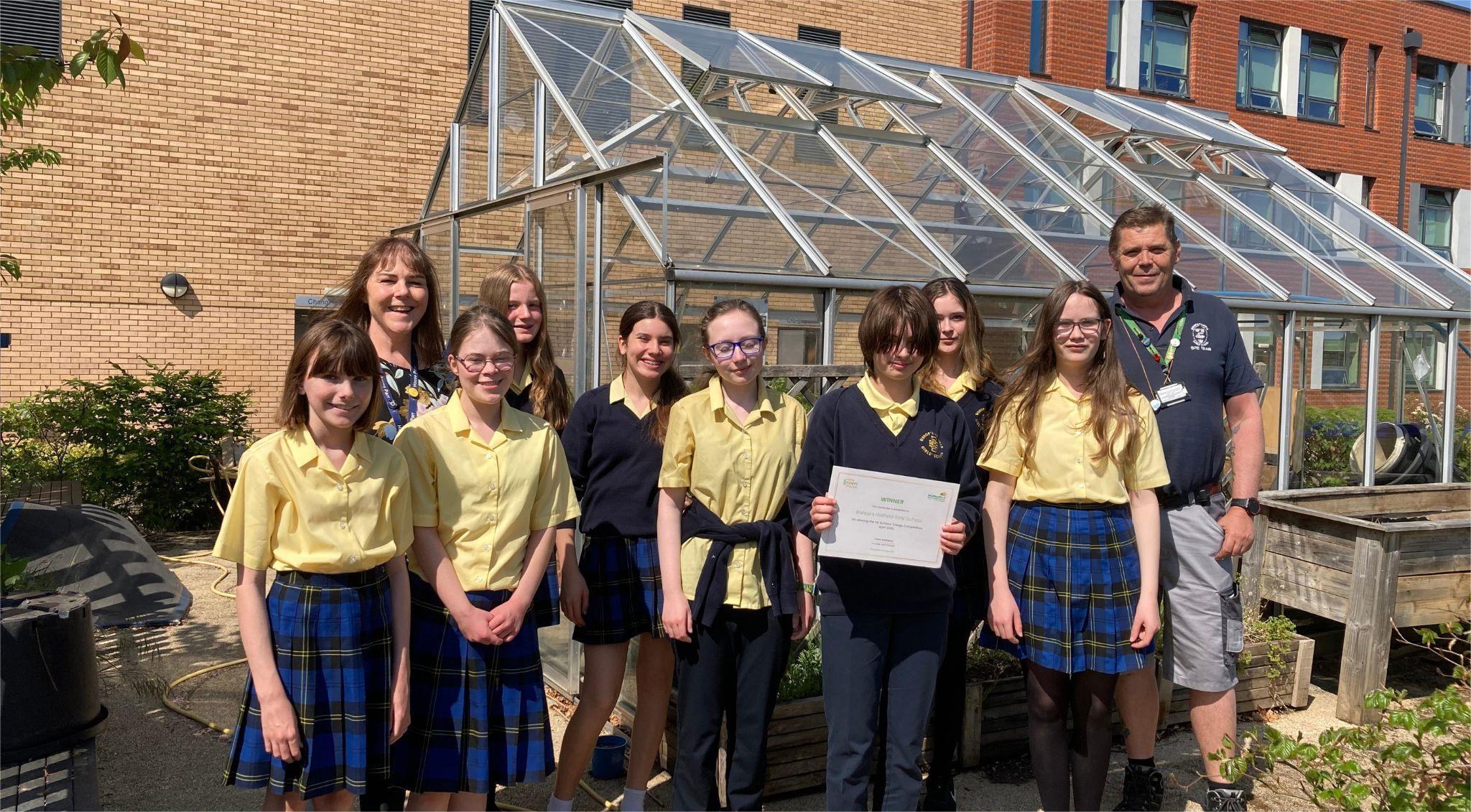 Hatfield school wins £500 in environmental competition