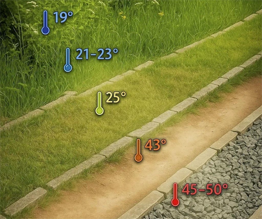 Temperature differences
