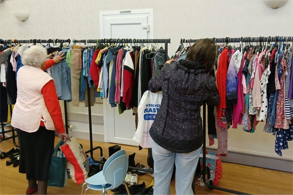 Clothing at give and take