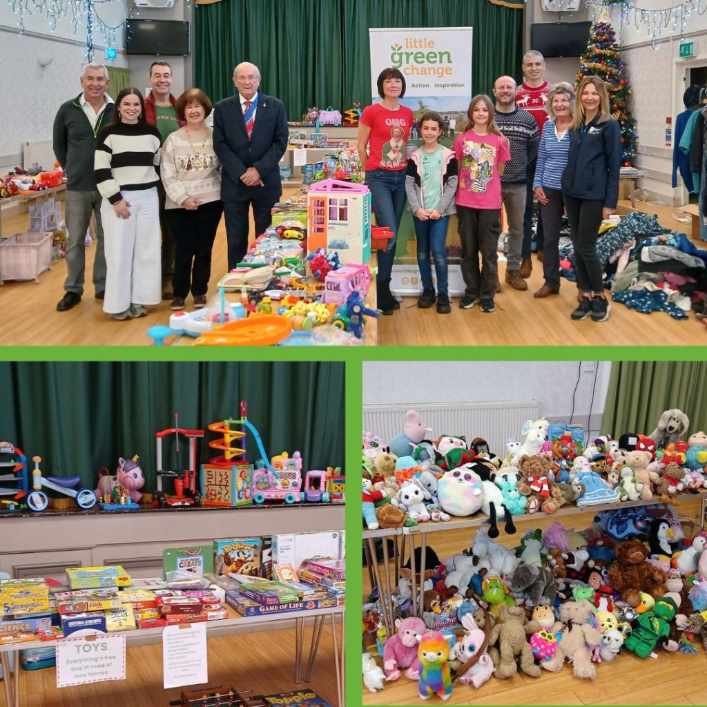 Christmas Give and Take Little Green Change