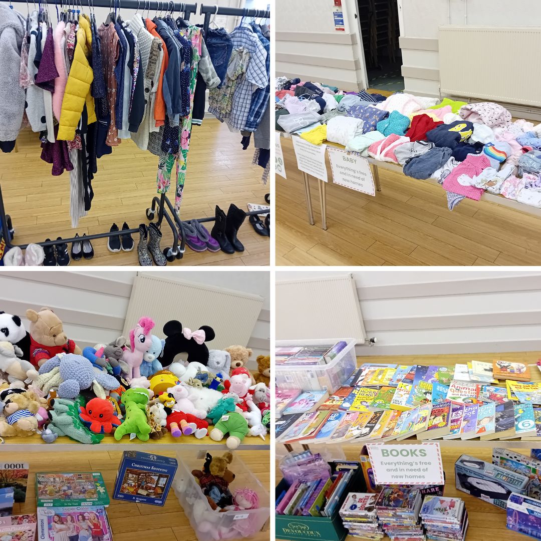 Little Green Change Give and Take event