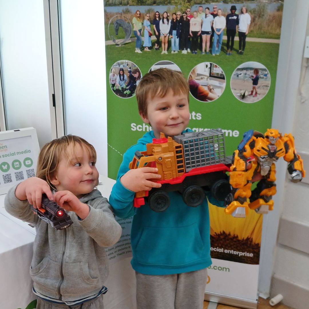 Little Green Change Give and Take event