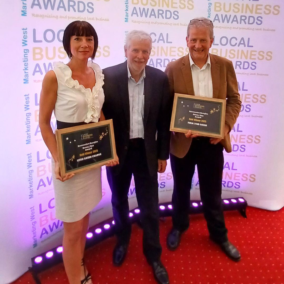 Little Green Change's Lyme Regis Business Award 2025