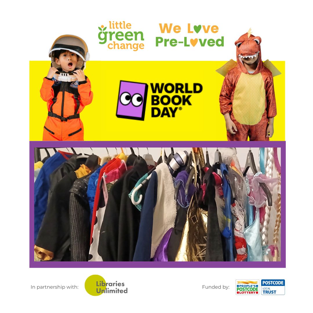 Little Green Change World Book Day costumes
