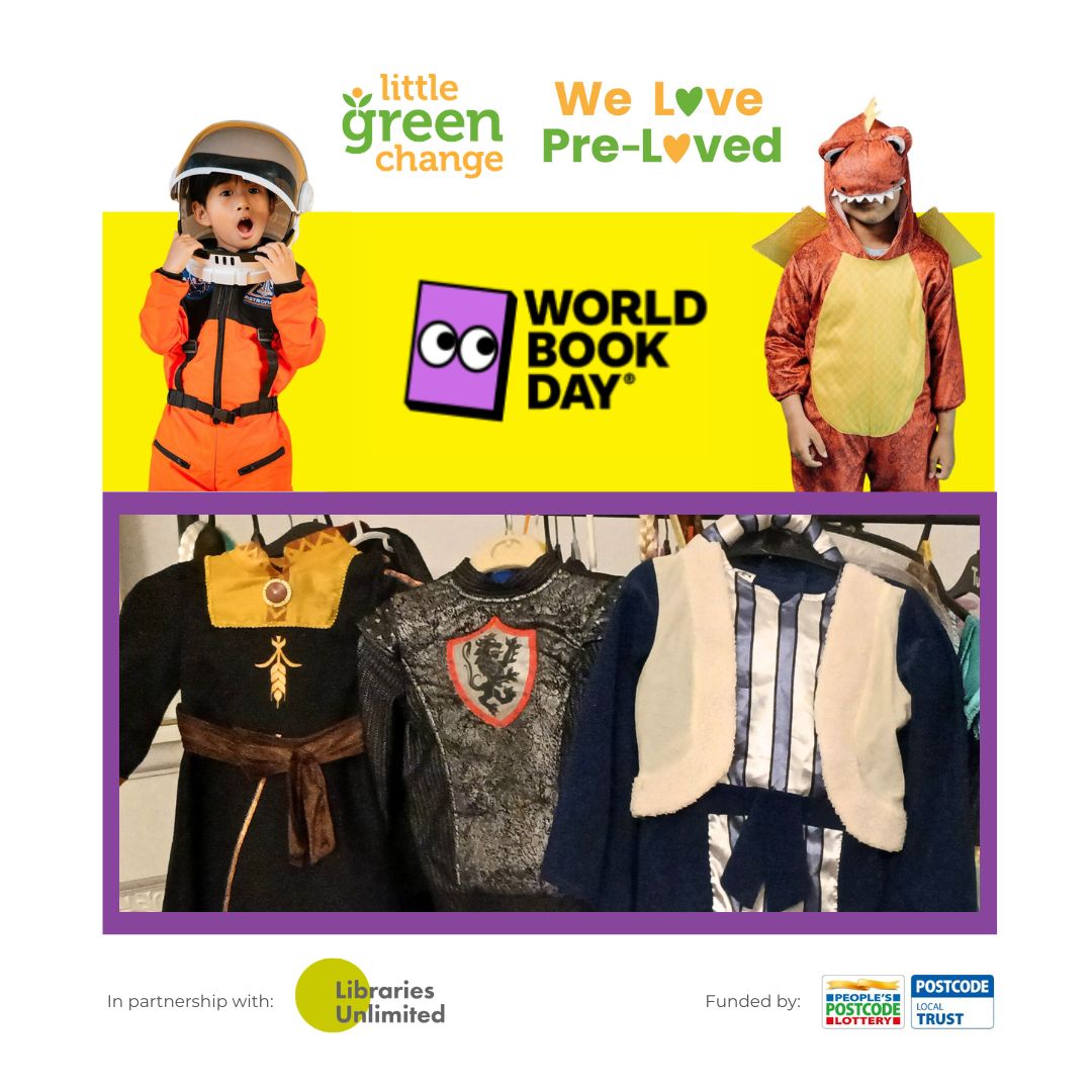 Little Green Change World Book Day costumes