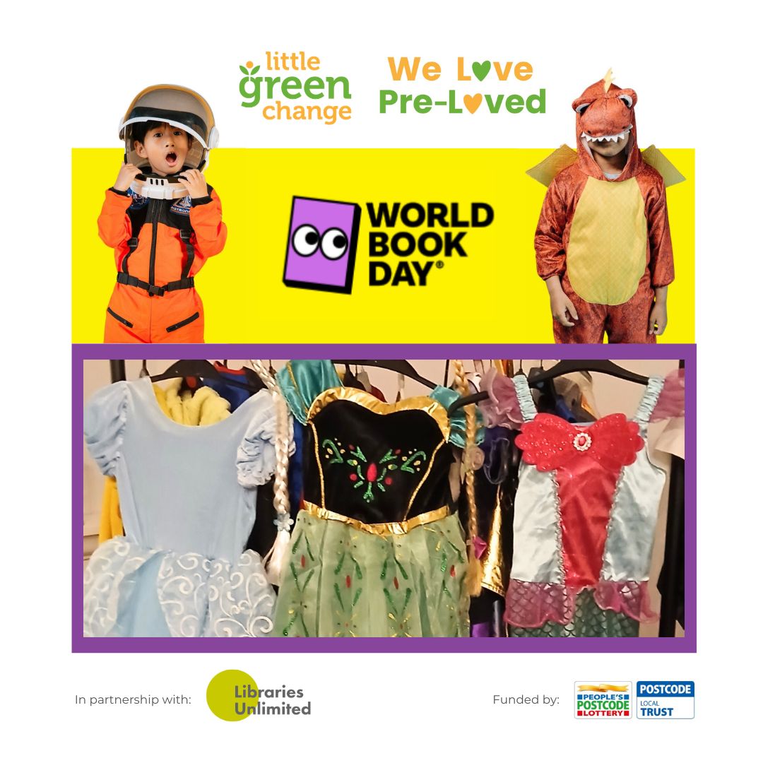 Little Green Change World Book Day costumes