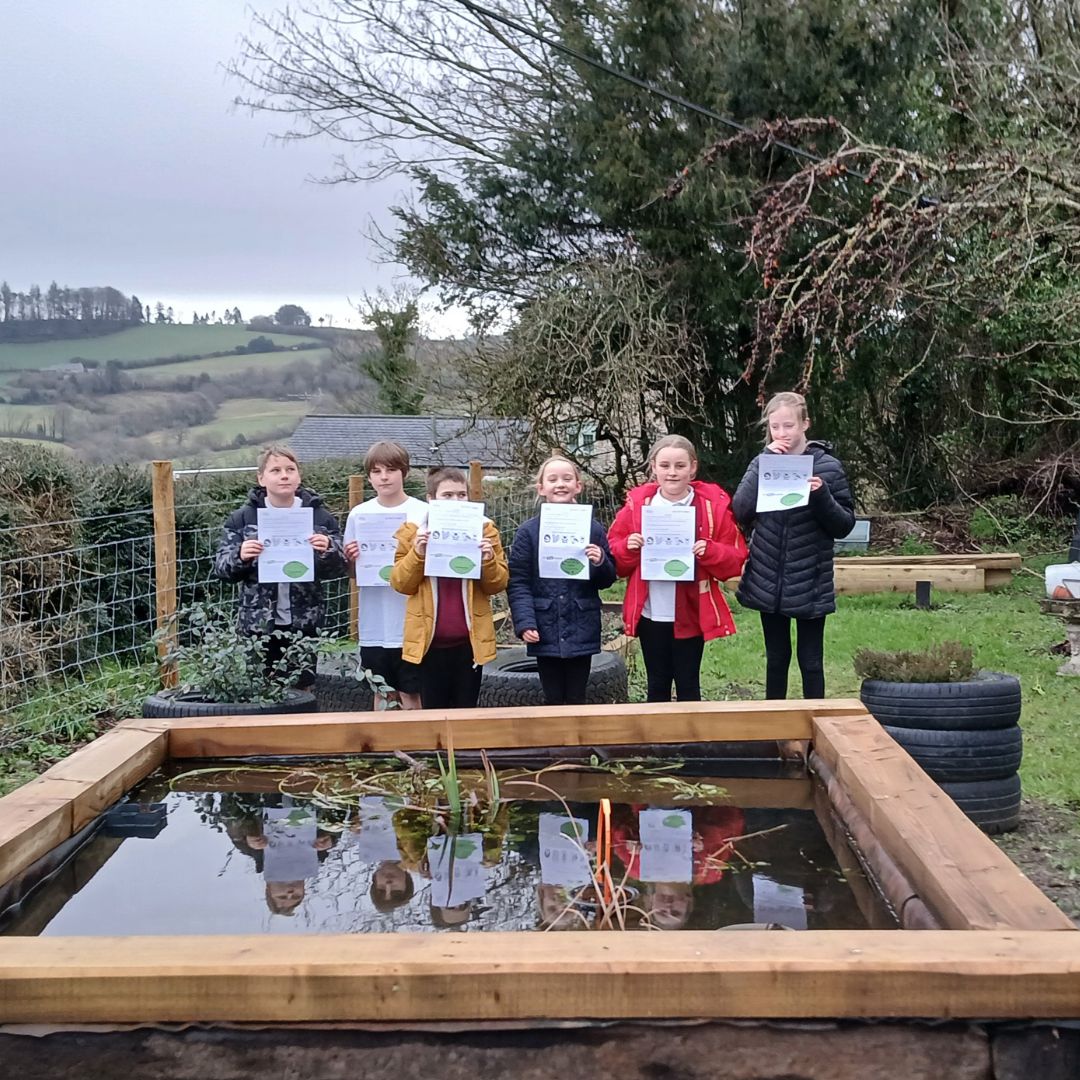 Little Green Change's Climate Resilient Schools Project session at Marshwood Primary School in Dorset, 2026.